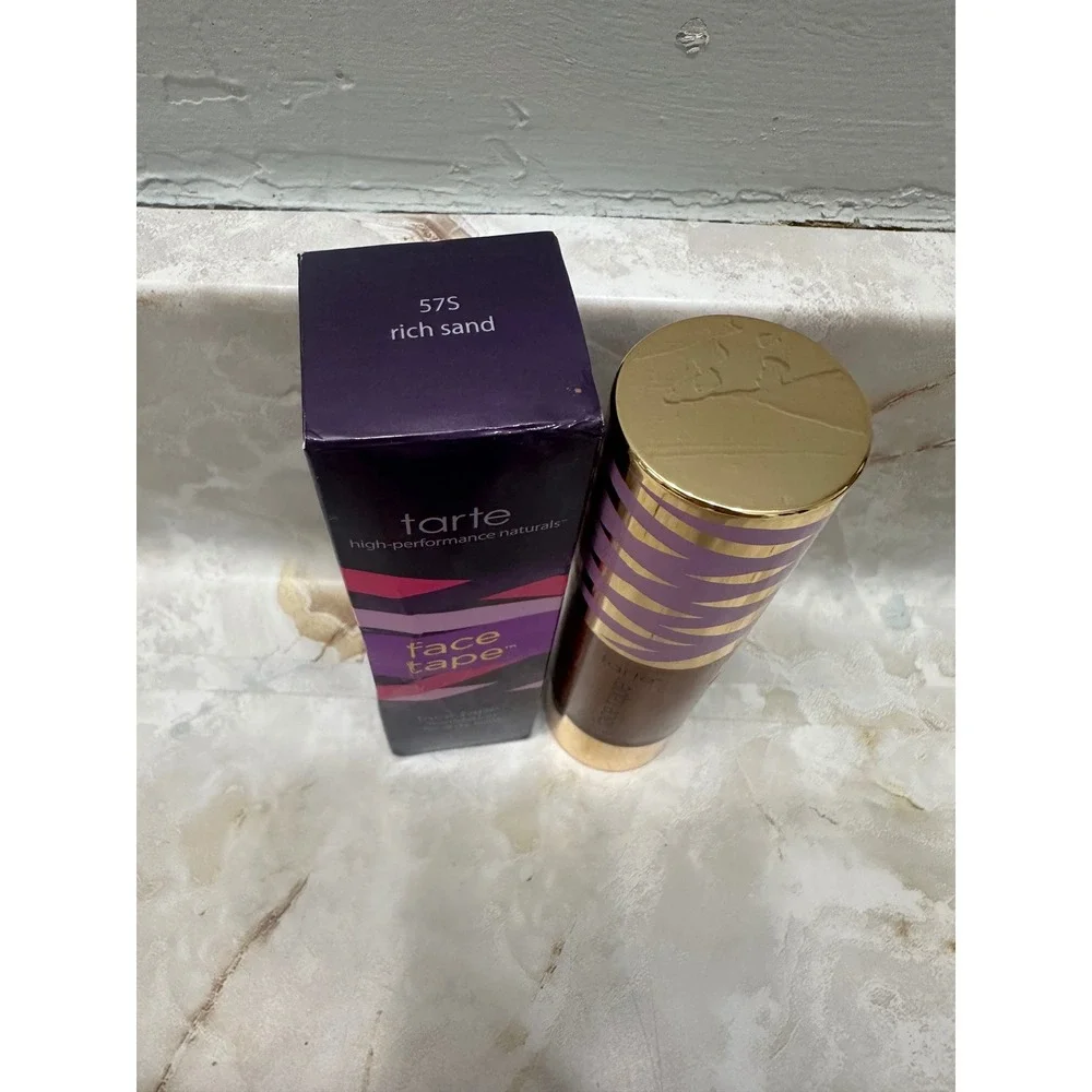 Tarte‎ Face Tape Foundation 57S Rich Sand 1.01 fl oz Makeup Face Coverage
